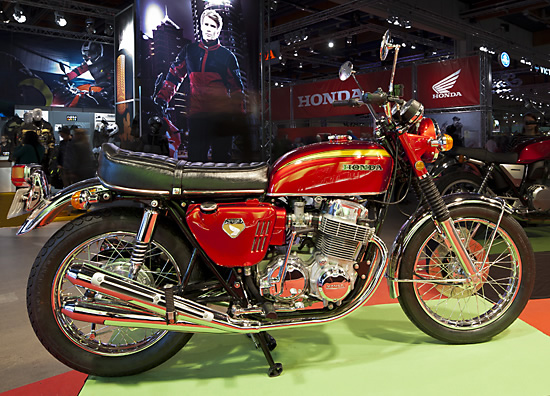 Ensimmäinen Suomeen tuotu Honda CB750.